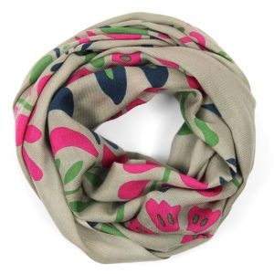 Echarpe Laine Yvonna Fuchsia