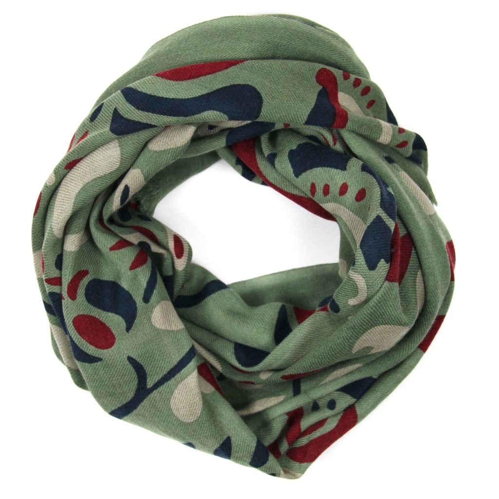 Wool Scarf Yvonna Kaki