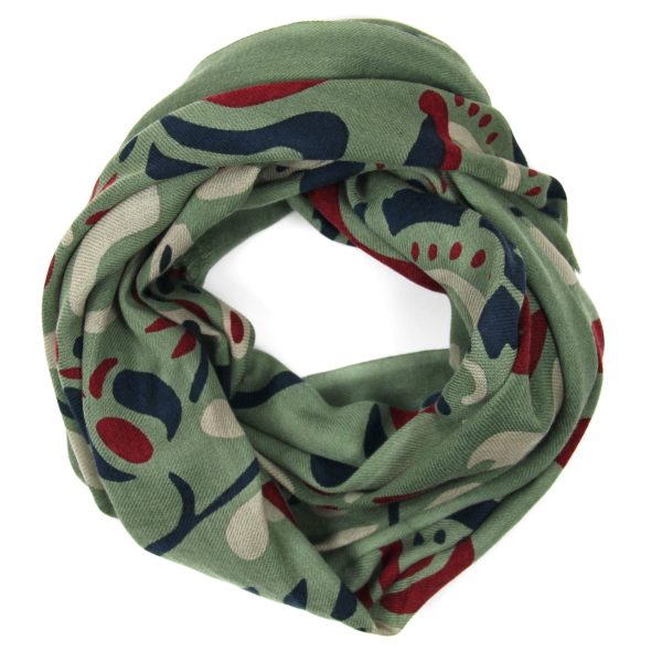 Wool Scarf Yvonna Kaki
