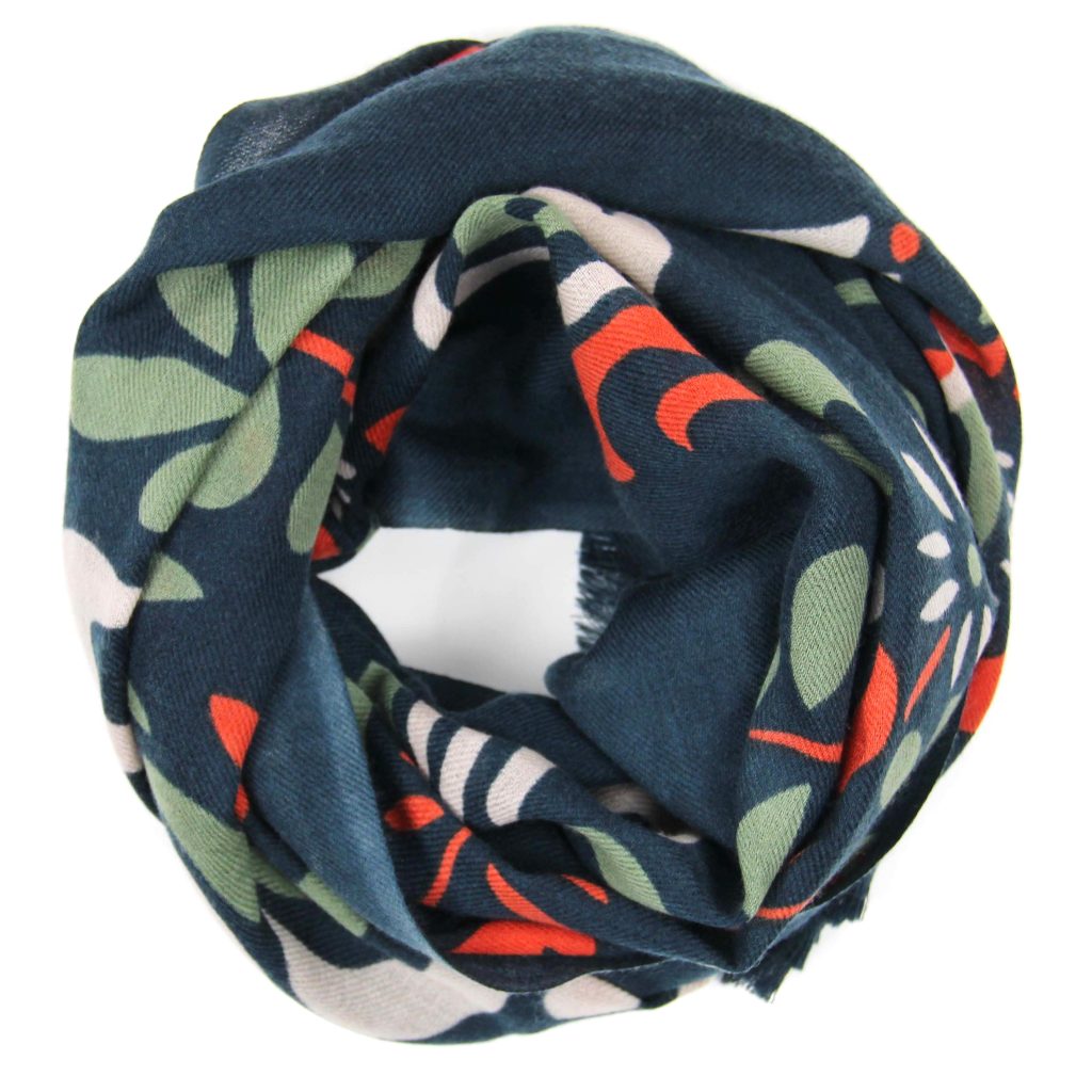Wool Scarf Yvonna Orange