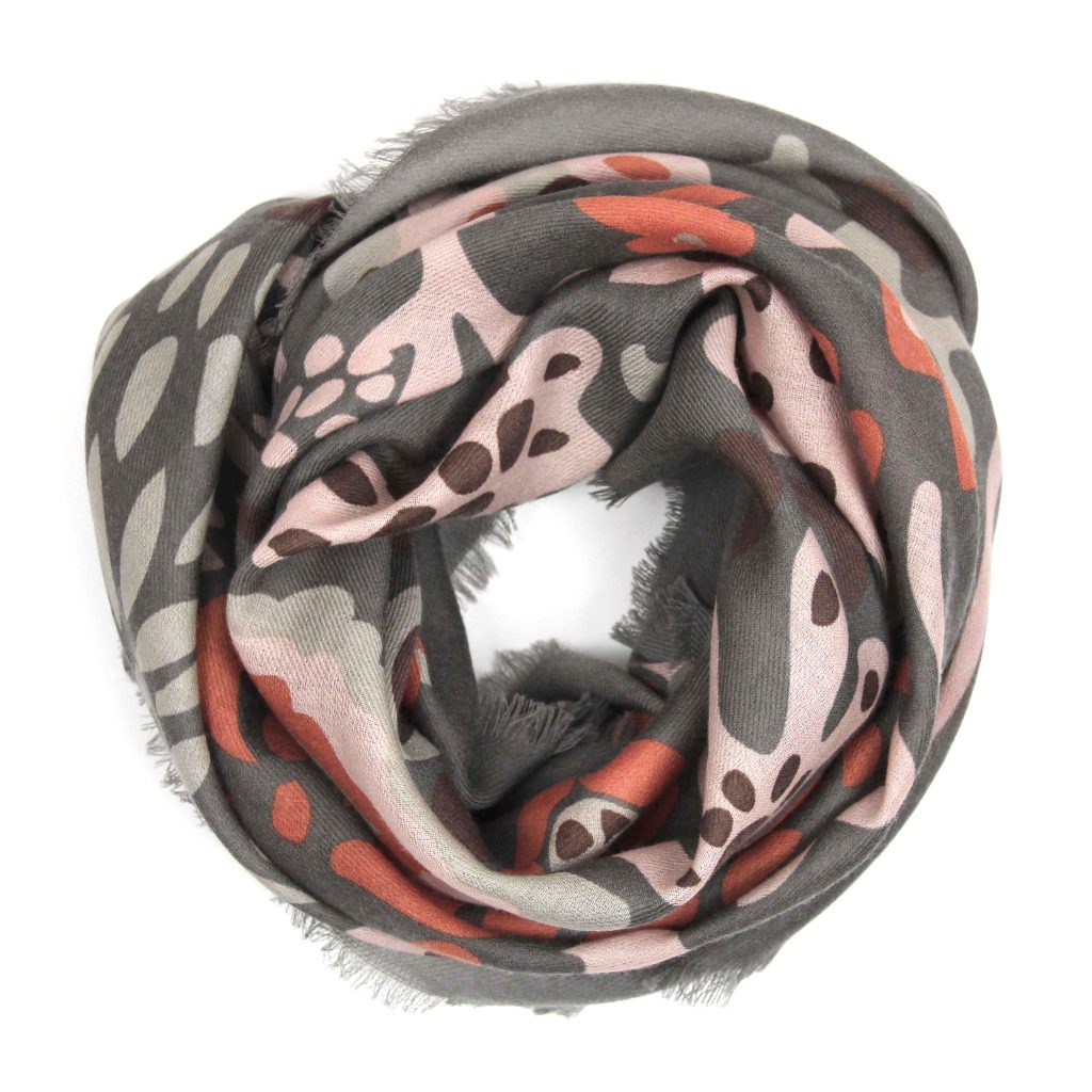 Wool Square Girandole Gris Grey - Image 2