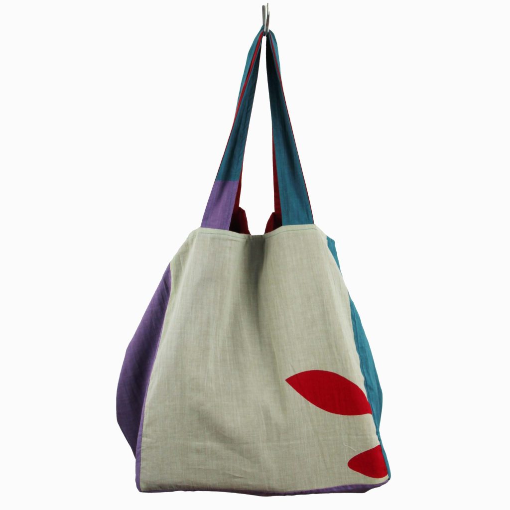 Upcycling Bag Prunus Rouge Red - Image 2