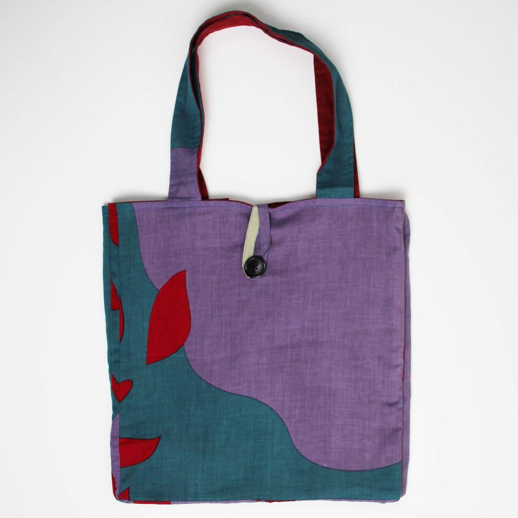 Upcycling Bag Prunus Rouge Red - Image 3