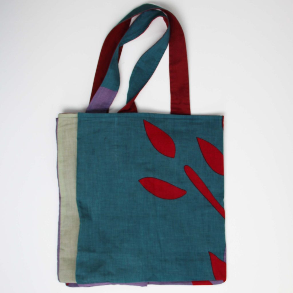 Upcycling Bag Prunus Rouge Red - Image 4