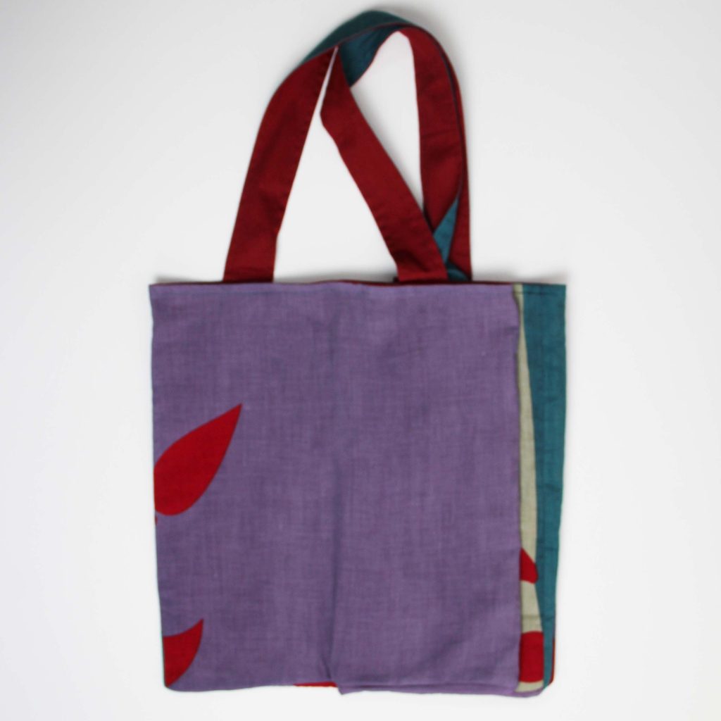 Upcycling Bag Prunus Rouge Red - Image 5